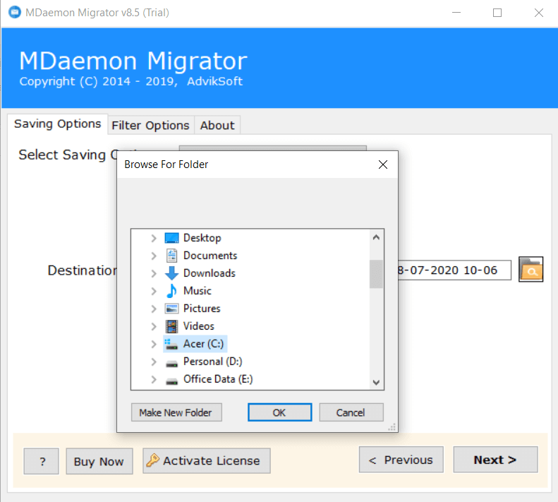 export calendar from mdaemon