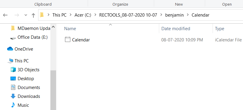 mdaemon to ics