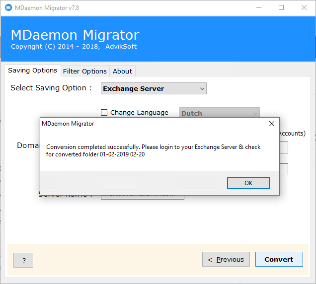 mdaemon to exchange migrator